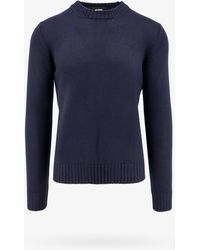 Alpha Studio - Extrafine Merino Wool Sweater - Lyst