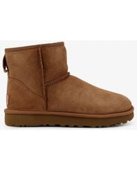 UGG - Classic Mini Ii Suede Ankle Boots - Lyst