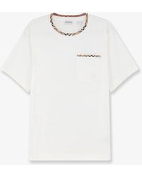 Burberry - Ryan Biologic Cotton T-Shirt - Lyst