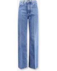 Bottega Veneta - Flared Cotton Jeans - Lyst