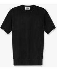 Alpha Studio - Cotton Sweater - Lyst