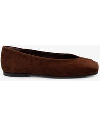 Alohas - Katia Suede Ballerinas - Lyst