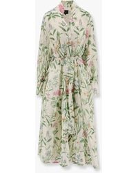 Lavi - Artemisia Ramie Long Dress With Cotton Petticoat - Lyst