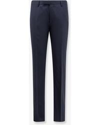 Lardini - Stretch Wool Trousers - Lyst