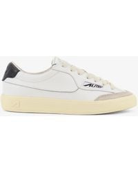 Autry - Windscape Leather Sneakers With Suede Insert - Lyst