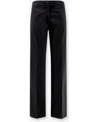 Miu Miu - Stretch Poplin Trousers - Lyst