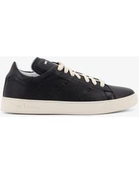 Kiton - Leather Sneakers With Iconic Side Stitching - Lyst