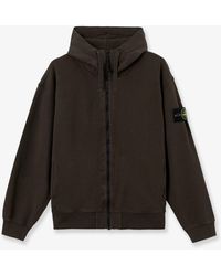Stone Island - Oversized Organic Cotton Hoodie - Lyst