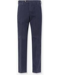 PT Torino - Style Stretch Cotton Master Fit Trousers - Lyst