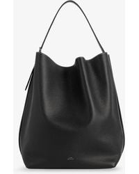 TOTEME - Leather Belted Tote Shoulder Bag - Lyst