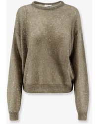 Nude - Mohair Blend Sweater With Sequins - Lyst