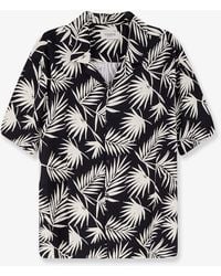 Laneus - Printed Viscose Shirt - Lyst