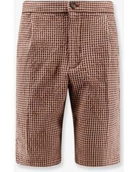 Hevò - Torre Lapillo Checked Shorts - Lyst