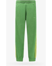 adidas - Cotton Trouser With Embroidered Logo - Lyst
