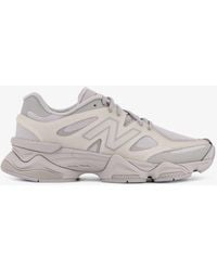 New Balance - Nylon 9060 Sneakers With Rubber Inserts - Lyst