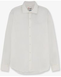 MC2 Saint Barth - Shirt With Embroidered Logo - Lyst