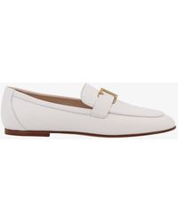 Tod's - Leather Loafers - Lyst