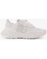 Dolce & Gabbana - Day Faster Low-Top Nylon And Leather Sneakers - Lyst