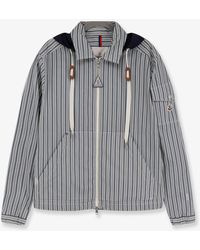 Moncler - Havas Striped Cotton Jacket - Lyst