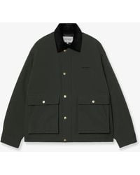 Carhartt - Quentin Nylon Jacket With Embroidered Logo On The Front - Lyst