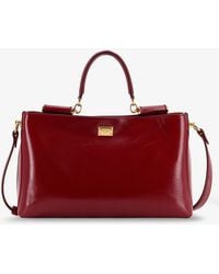 Dolce & Gabbana - Vittoria Leather Handbag - Lyst