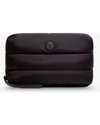 Moncler - Nylon Caradoc Beauty Case With Metal Logo - Lyst