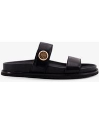 Tory Burch - Romy Leather Sandals - Lyst