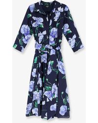 Lavi - Spritz Cotton Chemisier Dress - Lyst