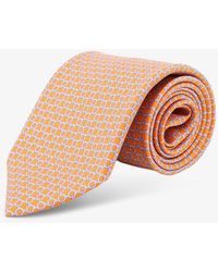 Ferragamo - Carato Silk Tie - Lyst