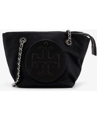 Tory Burch - Ella Chain Small Nylon Shoulder Bag - Lyst