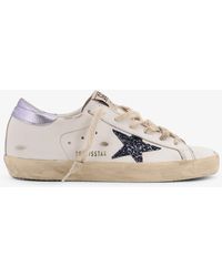 Golden Goose - Deluxe Brand Super-Star Classic With List Low-Top Sneakers With Suede Inserts - Lyst