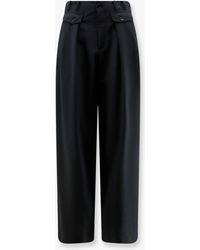 Closed - Wenda Wool Blend Trousers - Lyst