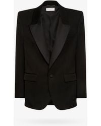 Saint Laurent - Blazer - Lyst