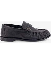 Saint Laurent - Le Loafer 15 Leather Loafers - Lyst