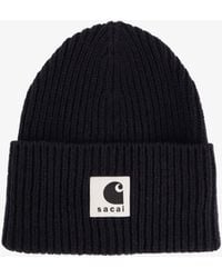 SACAI X CARHARTT WIP - Carhartt Wip Wool Blend Knit Beanie Hat - Lyst