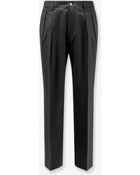 NUGNES 1920 - Miro' Wool Blend Trousers - Lyst