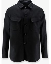 Tagliatore - Calvin Virgin Wool Shirt/Jacket - Lyst