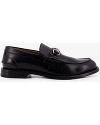 Gucci - Leather Loafer With Horsebit Detail - Lyst