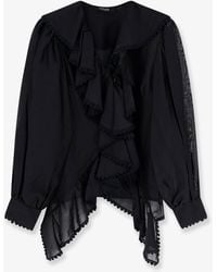 ACTUALEE - Camicia Con Rouches - Lyst