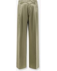 Amaranto - Cotton Trousers - Lyst