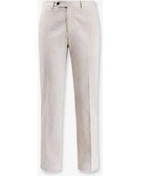 PT Torino - Master Fit Style Stretch Cotton Trousers - Lyst