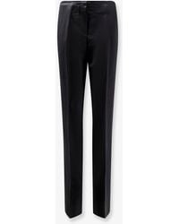TOTEME - Easy Raw Edge Viscose And Linen Trousers - Lyst
