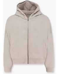Entire studios - Eternal Zip Cotton Sweatshirt - Lyst