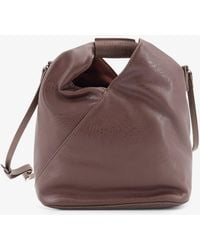MM6 by Maison Margiela - Japanese Leather Crossbody Bag - Lyst
