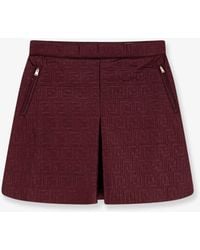 Fendi - Quilted Nylon Mini Skirt - Lyst