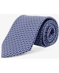 Ferragamo - Carato Silk Tie - Lyst