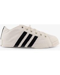 Y-3 - Canvas Sneakers With Logo On The Side - Lyst