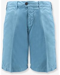NUGNES 1920 - Regular Fit Cotton Shorts - Lyst