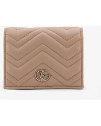 Gucci - Gg Marmont Quilted Leather Wallet - Lyst