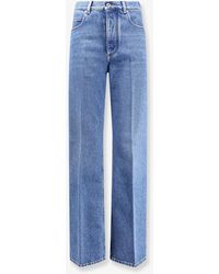 Bottega Veneta - Flared Cotton Jeans - Lyst